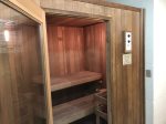 Sauna in Locker Room at Clubhouse